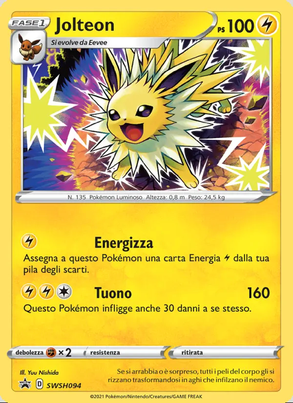 Image of the card Jolteon