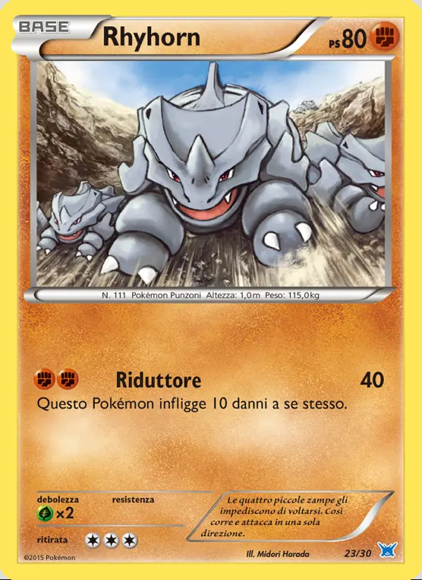 Image of the card Rhyhorn