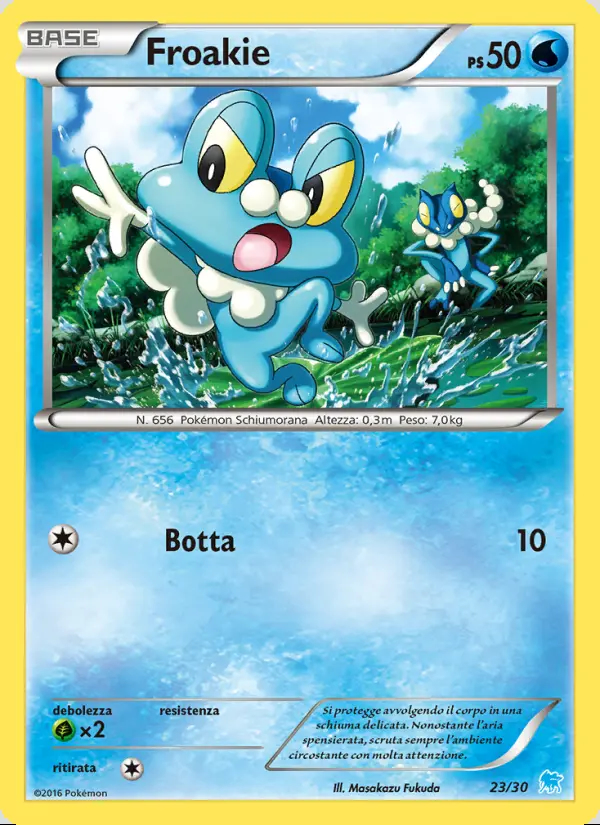 Image of the card Froakie