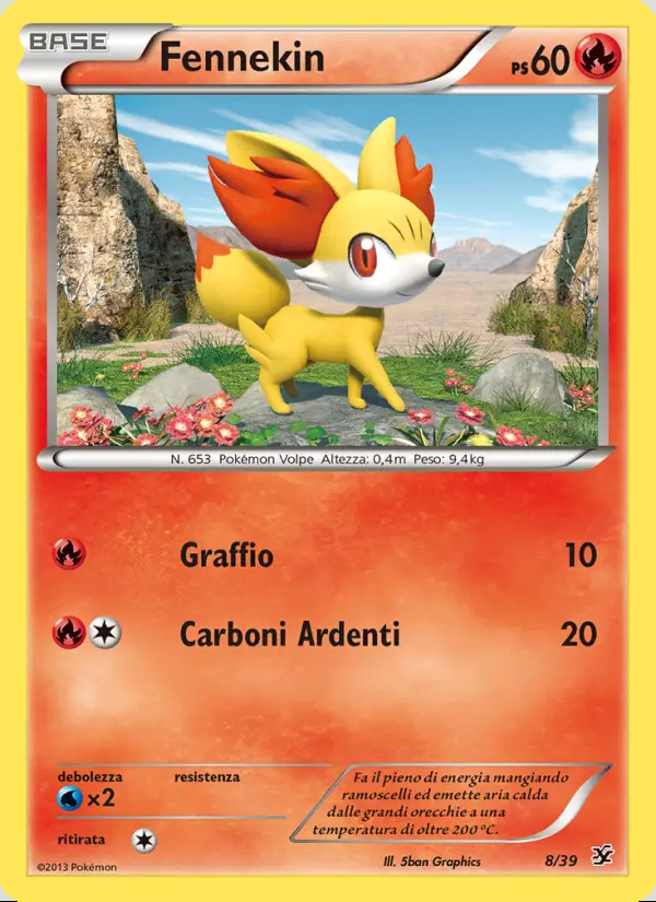 Image of the card Fennekin