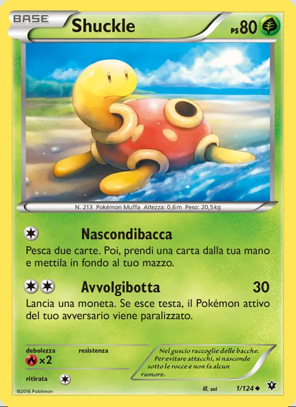 Image of the card Shuckle