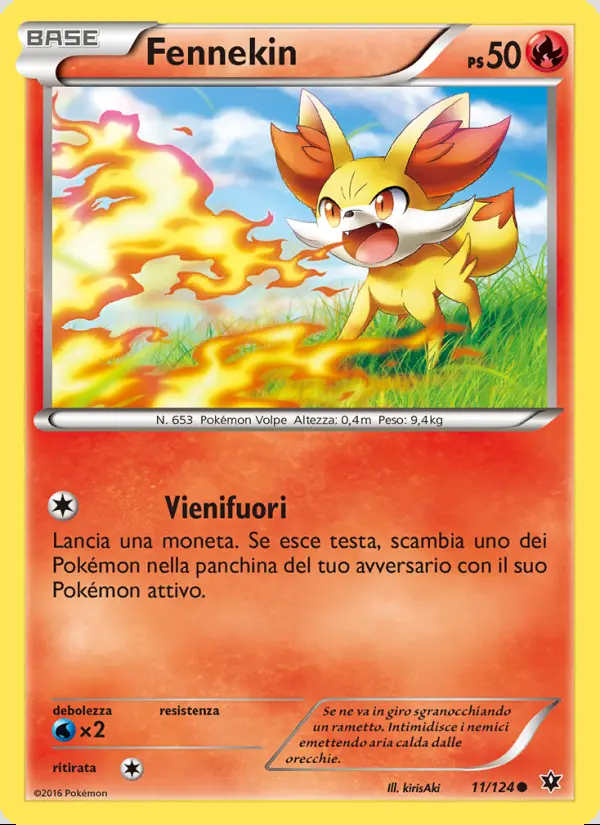 Image of the card Fennekin