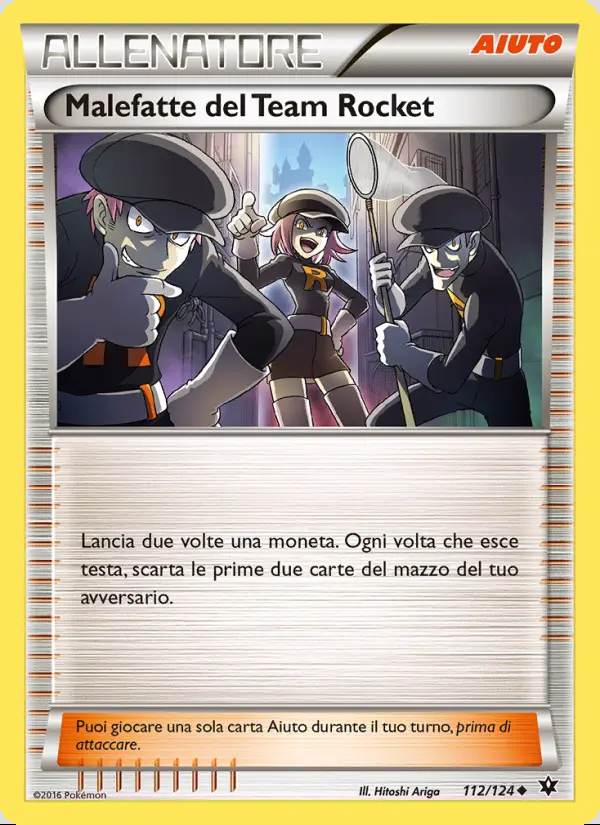 Image of the card Malefatte del Team Rocket