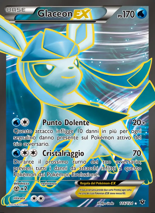 Image of the card Glaceon EX