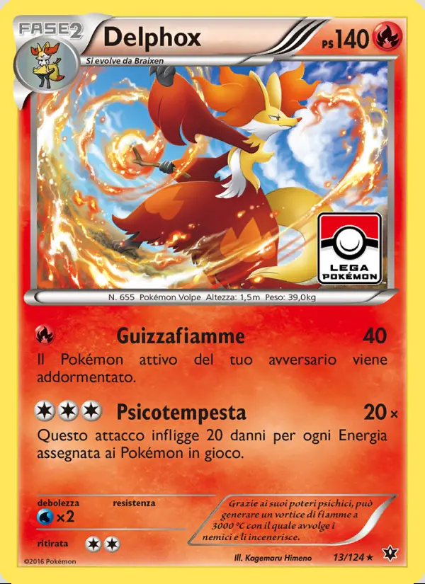 Image of the card Delphox