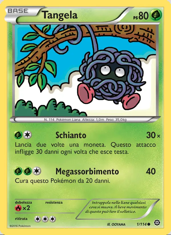 Image of the card Tangela