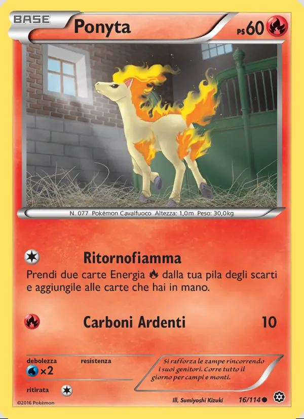 Image of the card Ponyta