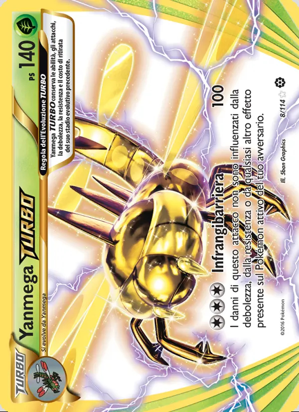 Image of the card Yanmega TURBO