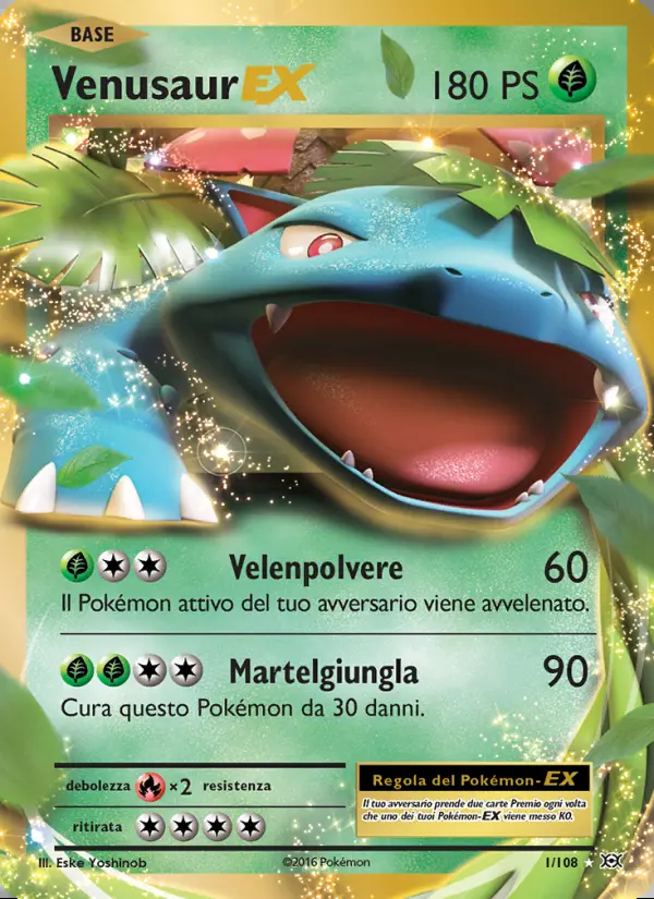 Image of the card Venusaur EX