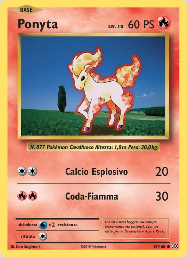 Image of the card Ponyta