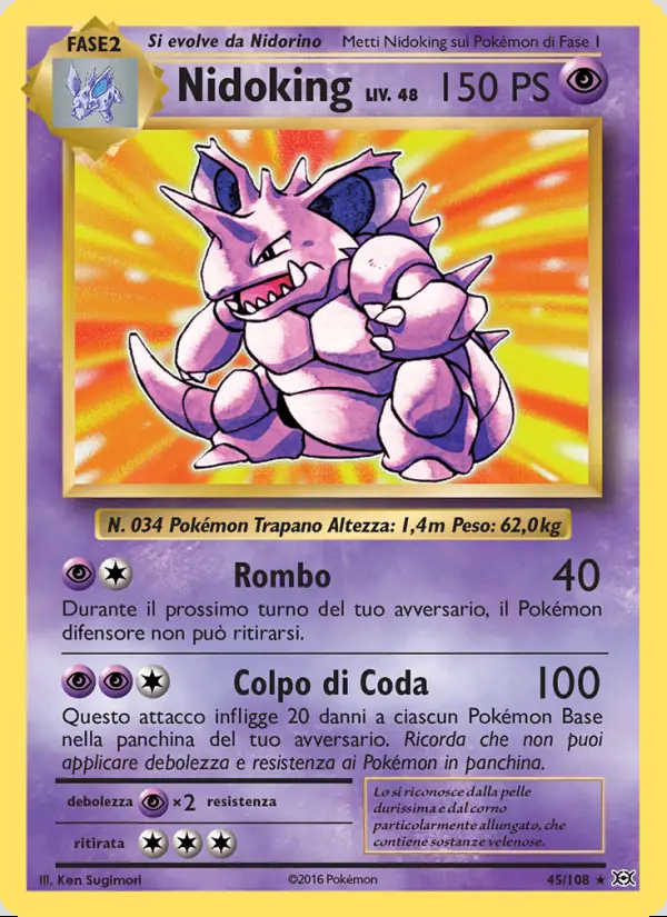 Image of the card Nidoking