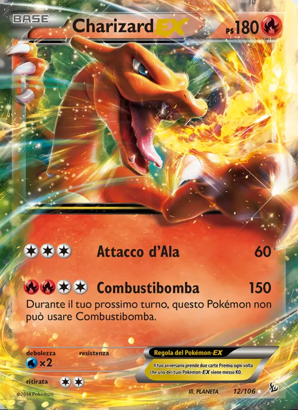 Image of the card Charizard EX