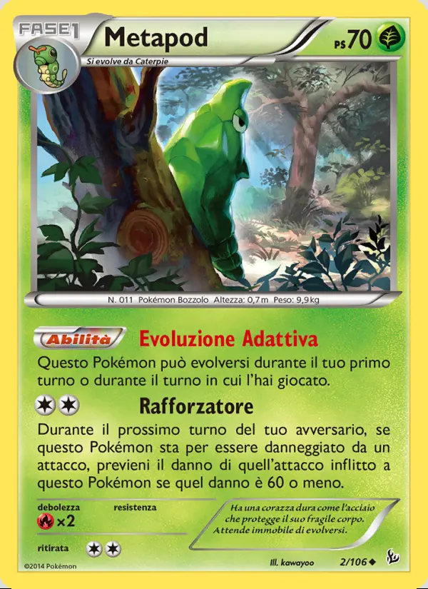 Image of the card Metapod