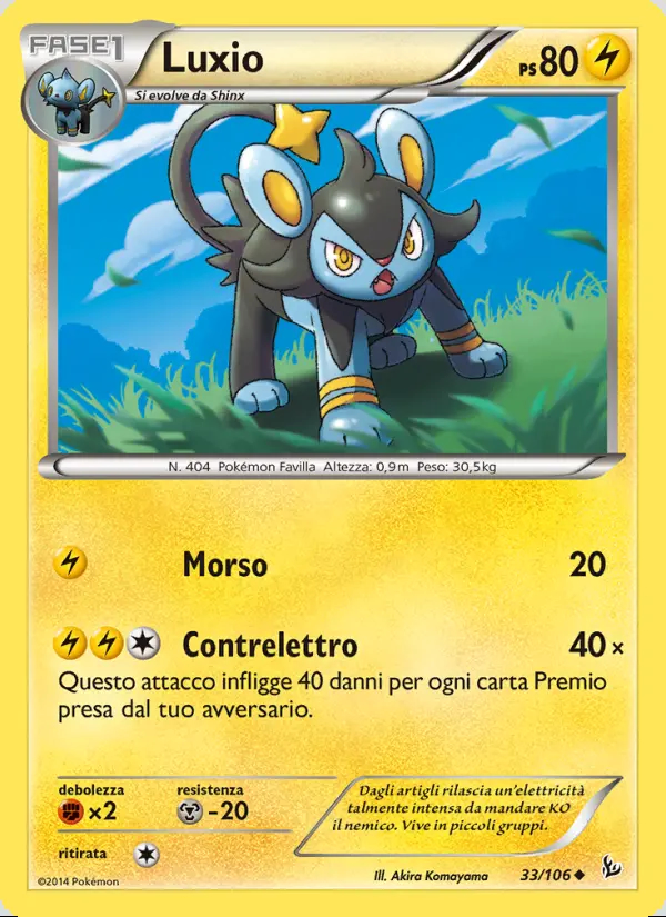 Image of the card Luxio