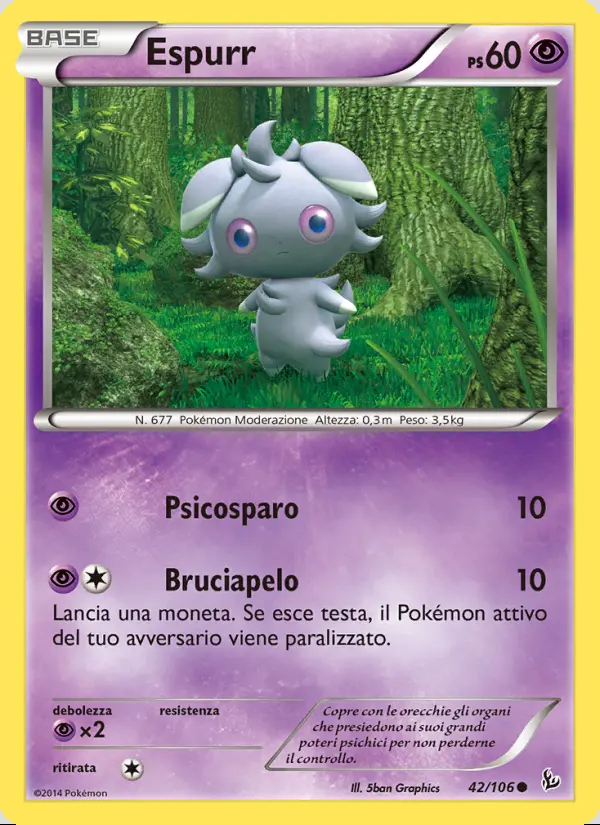 Image of the card Espurr