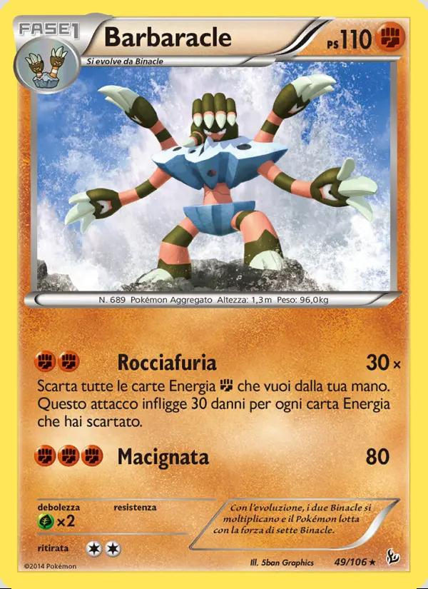 Image of the card Barbaracle