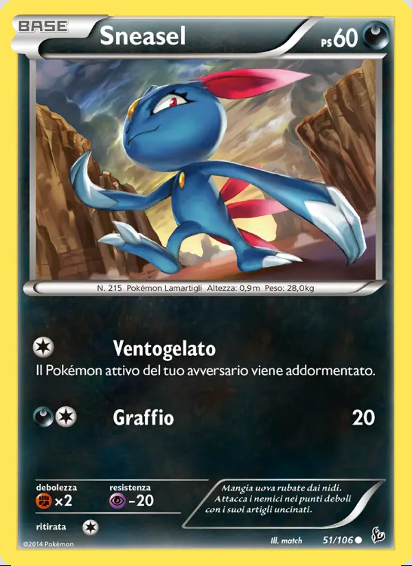 Image of the card Sneasel