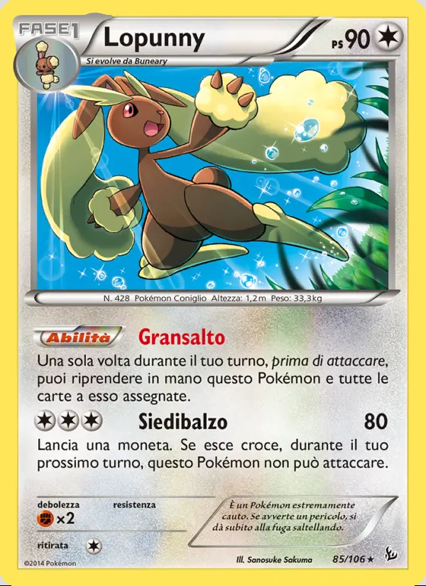 Image of the card Lopunny