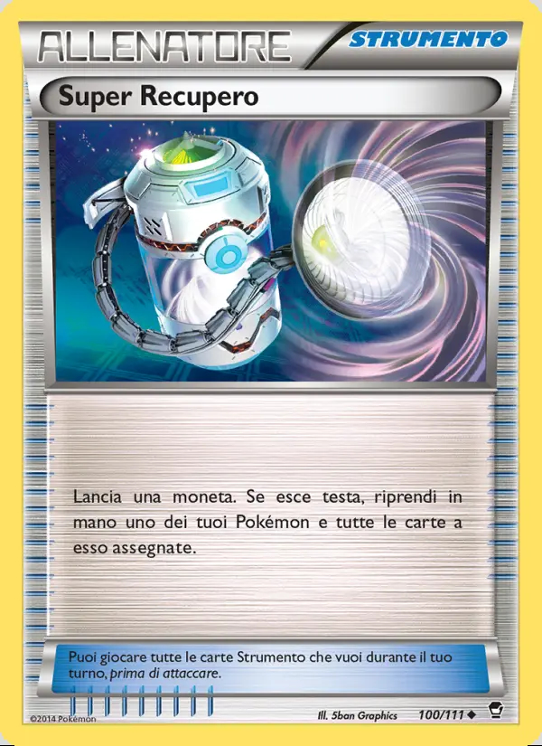 Image of the card Super Recupero