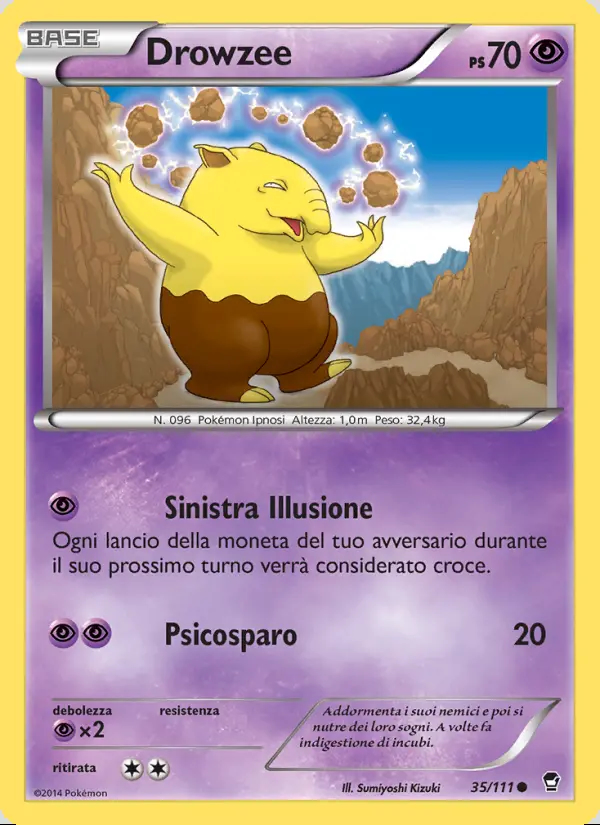 Image of the card Drowzee