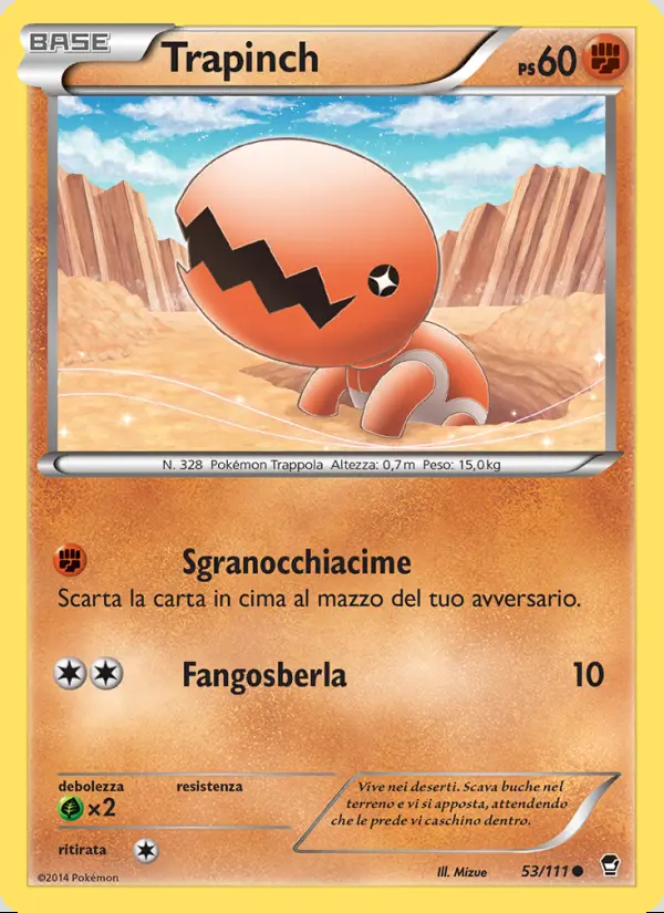 Image of the card Trapinch