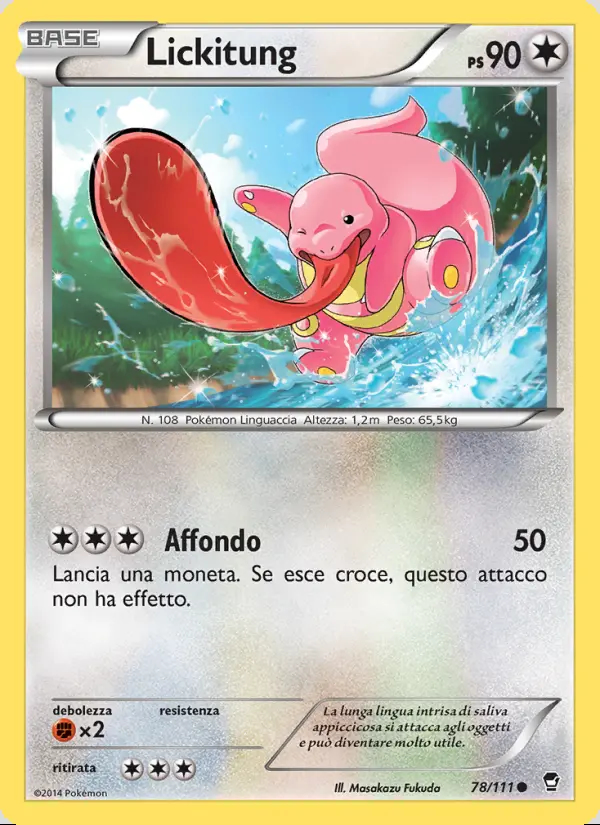 Image of the card Lickitung