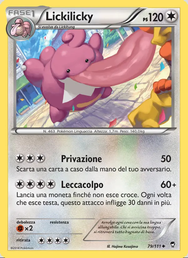 Image of the card Lickilicky