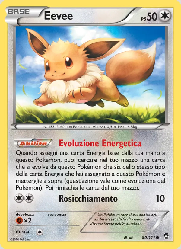 Image of the card Eevee