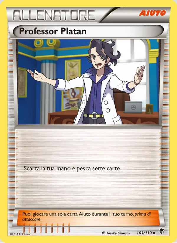 Image of the card Professor Platan