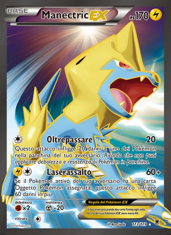 Image of the card Manectric EX