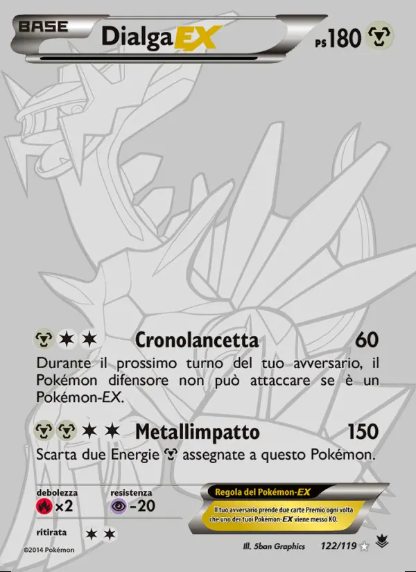 Image of the card Dialga EX