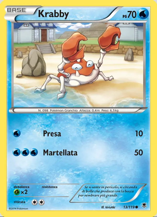 Image of the card Krabby