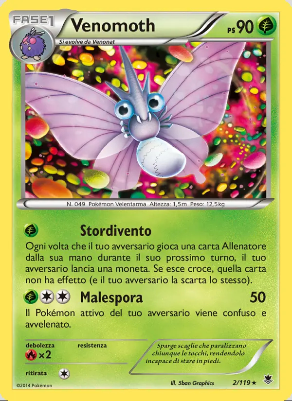 Image of the card Venomoth