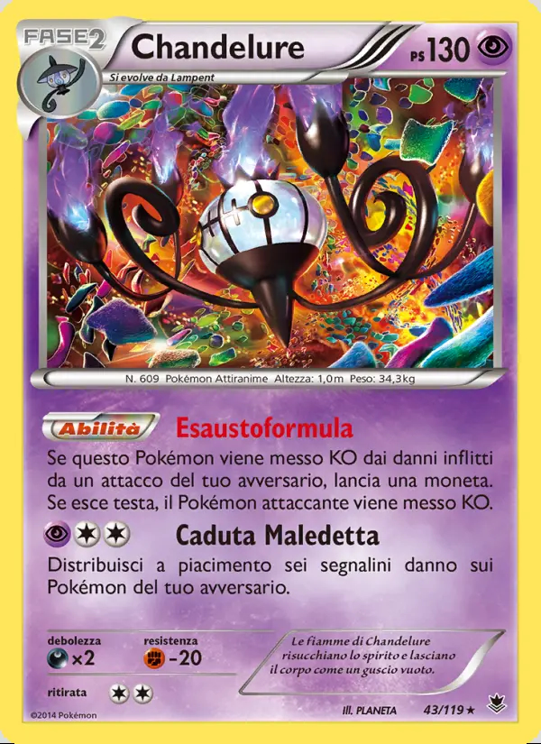 Image of the card Chandelure