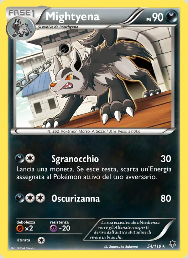 Image of the card Mightyena