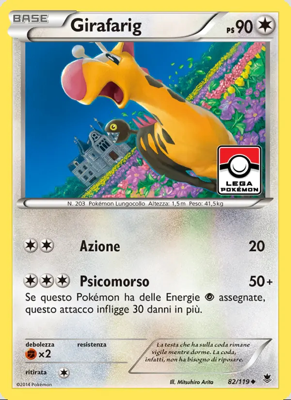 Image of the card Girafarig