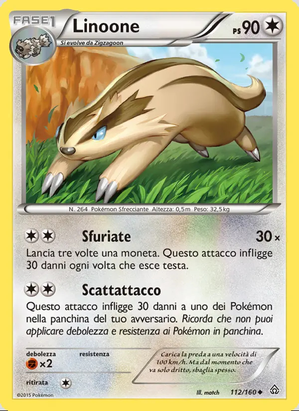 Image of the card Linoone