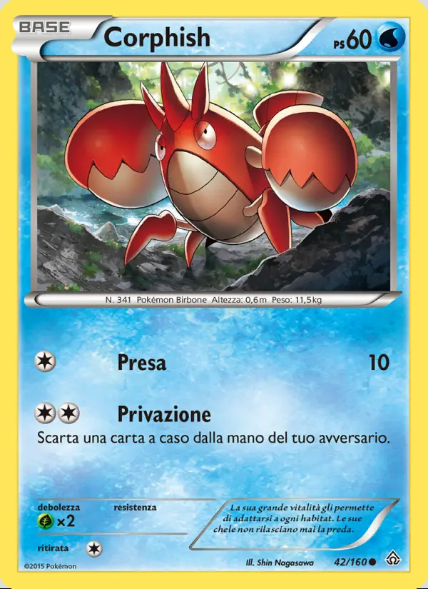 Image of the card Corphish