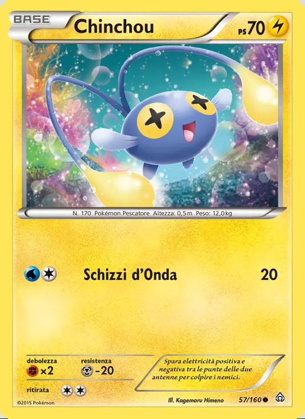 Image of the card Chinchou