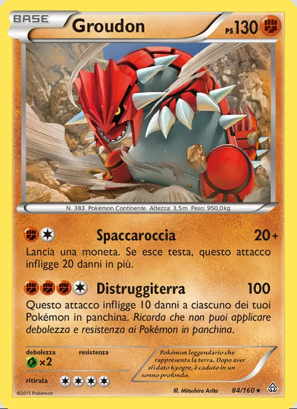 Image of the card Groudon