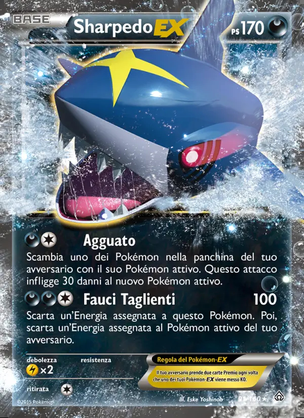 Image of the card Sharpedo EX