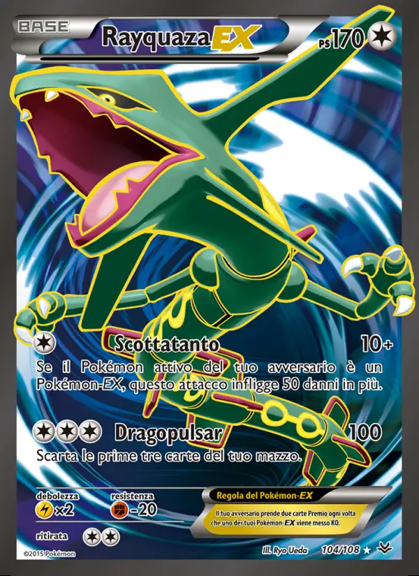 Image of the card Rayquaza EX