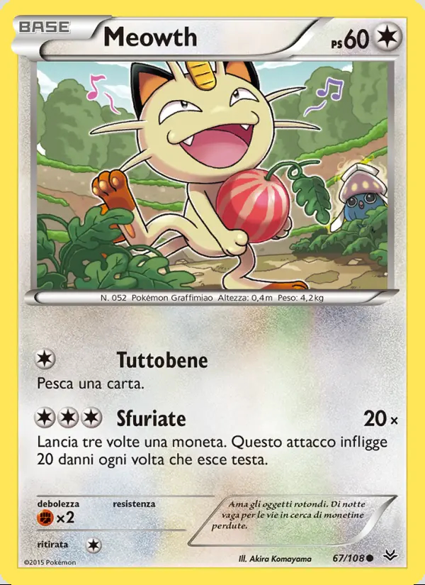 Image of the card Meowth