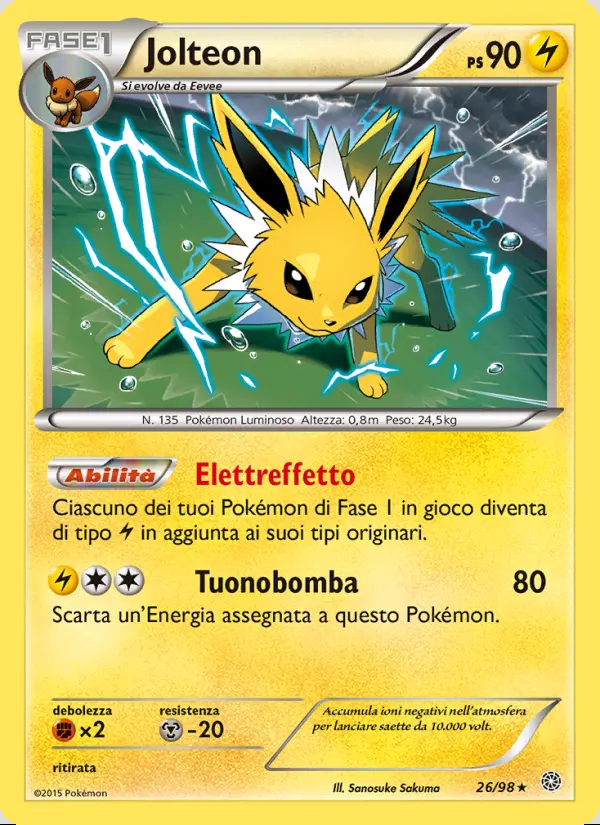 Image of the card Jolteon