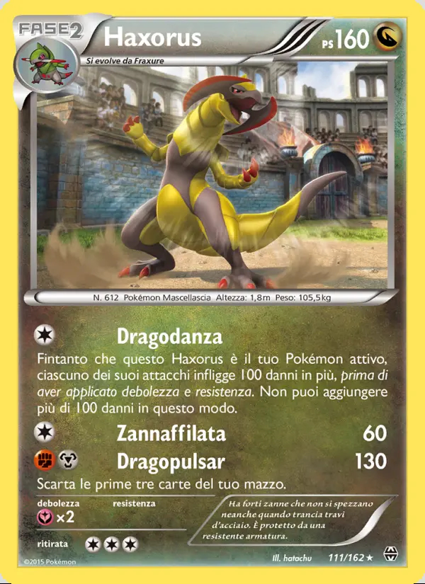 Image of the card Haxorus