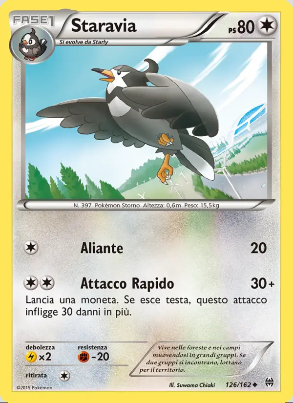 Image of the card Staravia