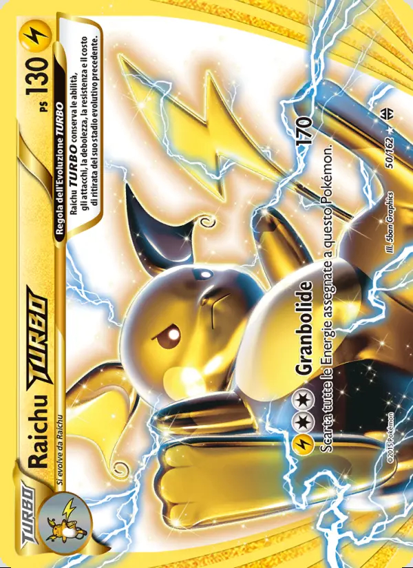 Image of the card Raichu TURBO