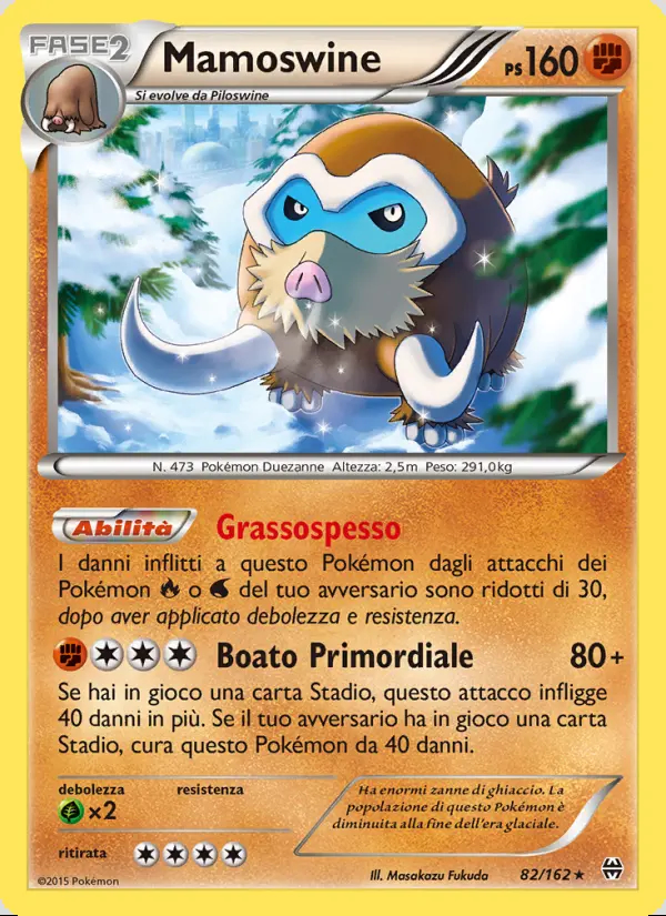 Image of the card Mamoswine