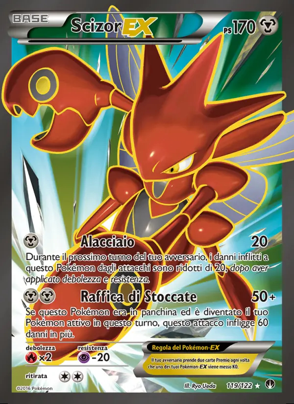 Image of the card Scizor EX