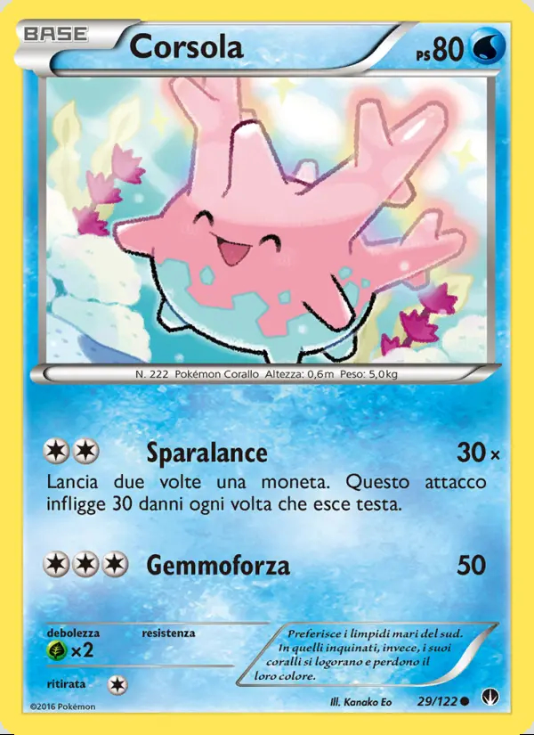 Image of the card Corsola